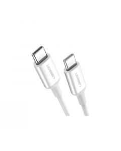 Ugreen Data Cable M/M ABS Cover USB-C to USB-C, 1m, White - 60518