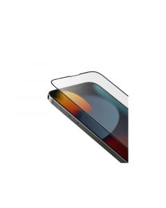 حماية يونيك اوبتكس زجاجي لجوال ايفون 14 برو ماكس | الصندوق الأسود