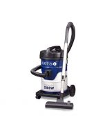 Dots Drum Vacuum Cleaner, 21 Liter, 2000W, Blue - VD-214B